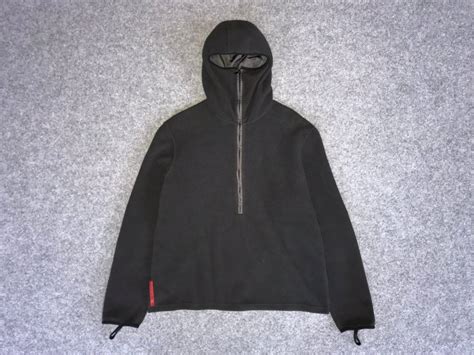 prada balaclava hoodie